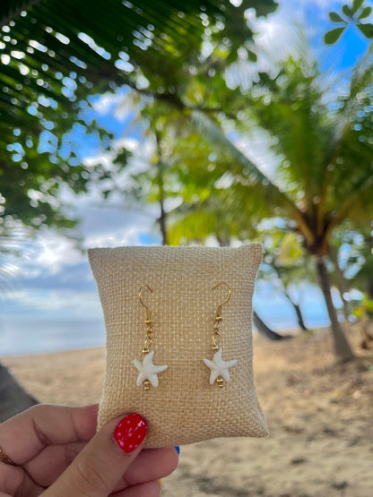 White Earrings