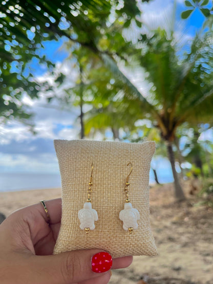 White Earrings