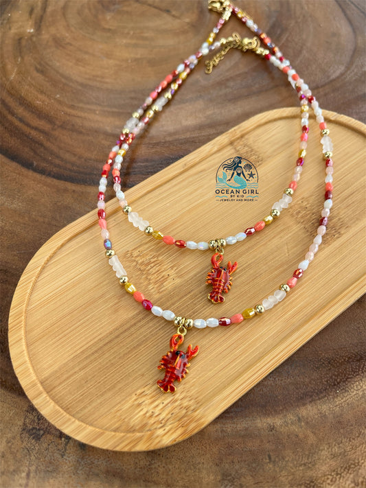 Lobster Love Necklace
