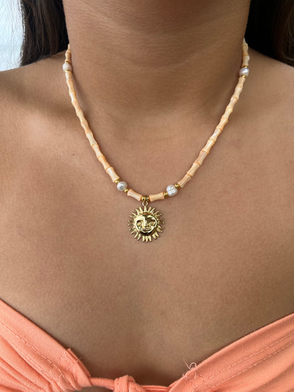 Rayos Dorado Necklace
